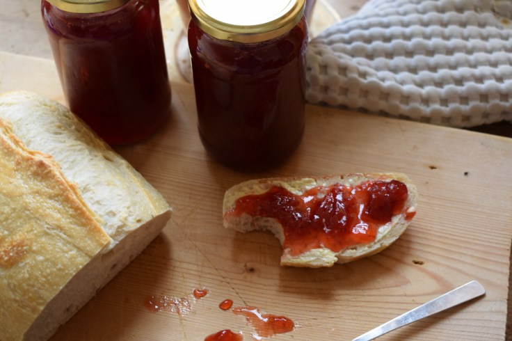 There's nothing tastier than fresh strawberry jam