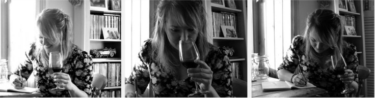 Portrait strip bw - Crumbs and Roses