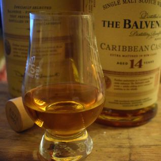 Balvenie 14 year old Scotch whisky - tropical and ginger notes go perfectly with this pineapple tarte tatin recipe